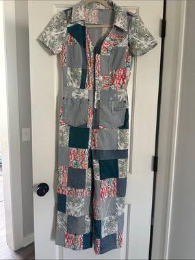 Patchwork Jumpsuit